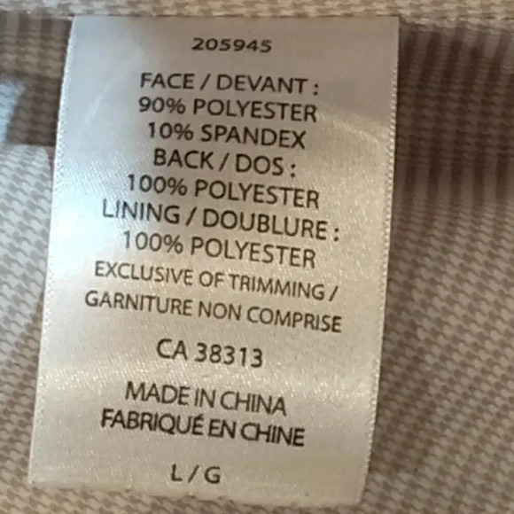 Marika Women's White Long Sleeve Zippered Belted Trench Coat NWOT Size  Large - Picture 3 of 16